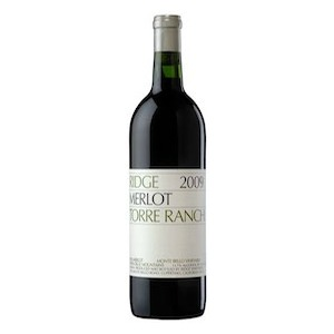 Santa Cruz Mountains AVA “Torre” Merlot 